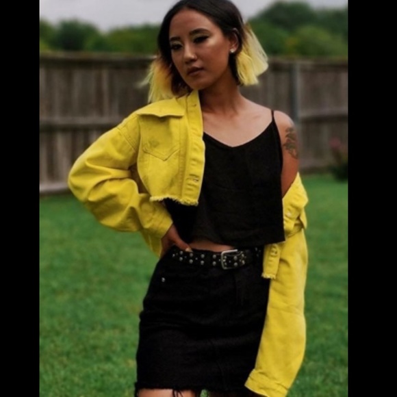 Show Your Feathers - Peacock Denim Jacket - Picture 3 of 7